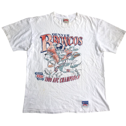 Denver Broncos 1989 AFC Champs Vintage T-Shirt