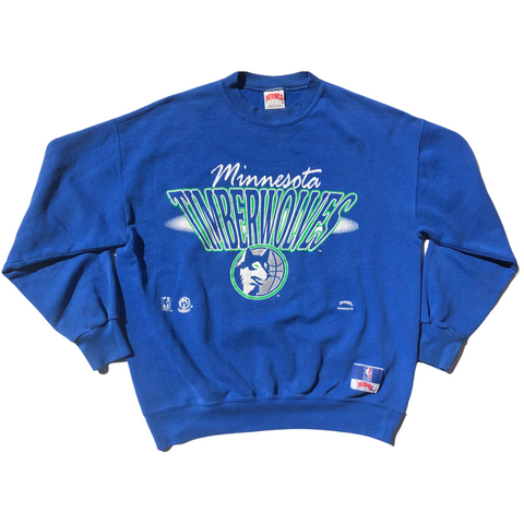 Minnesota Timberwolves Vintage Nutmeg Mills Sweatshirt