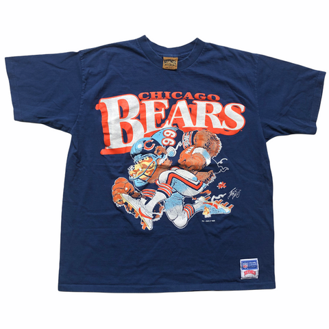 Vintage Chicago Bears Nutmeg Mills Jack Davis Shirt